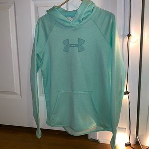 Women’s Under Armour aqua hoodie!